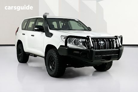 White 2022 Toyota Landcruiser Prado Wagon Gx 7 Seat