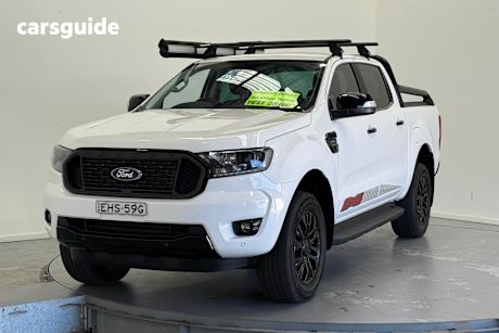 White 2020 Ford Ranger Double Cab Pick Up Fx4 2.0 (4X4) Special Edition