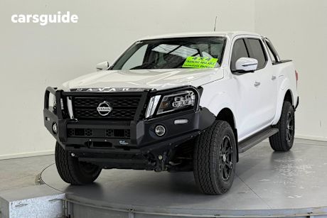 White 2022 Nissan Navara Dual Cab Pick-up St-X (4X4) Non-Lfi