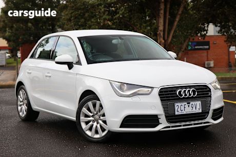 White 2014 Audi A1 Hatchback Sportback 1.4 Tfsi Attraction