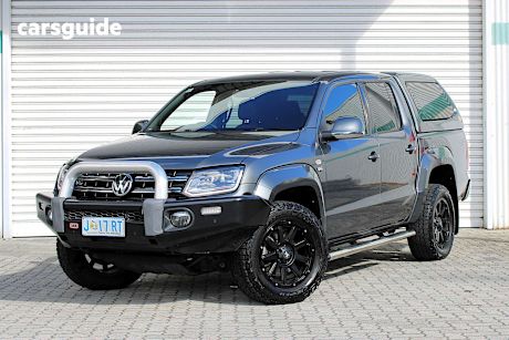 Grey 2019 Volkswagen Amarok Ute Tray TDI580 ULTIMATE 4X4