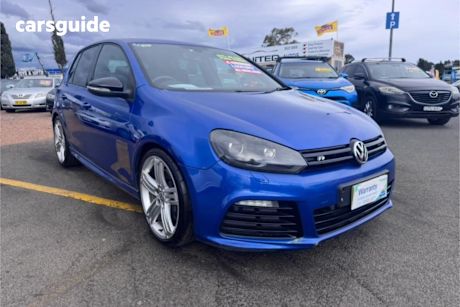Blue 2012 Volkswagen Golf Hatch R 4WD