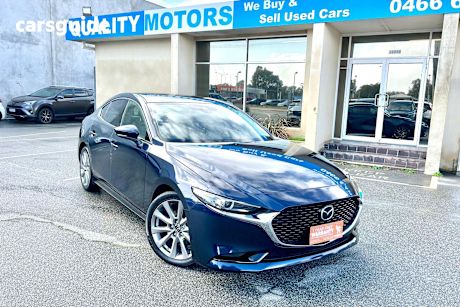 Blue 2020 Mazda Mazda3 Sedan G25 GT F