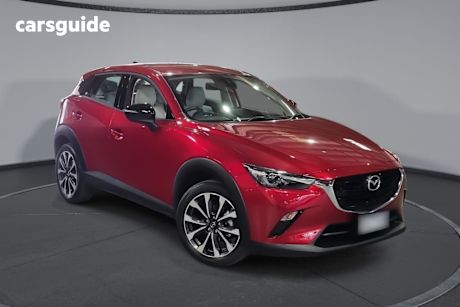 Red 2024 Mazda CX-3 SUV G20 EVOLVE F