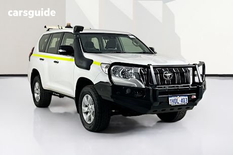 White 2022 Toyota Landcruiser Prado Wagon Gx 7 Seat