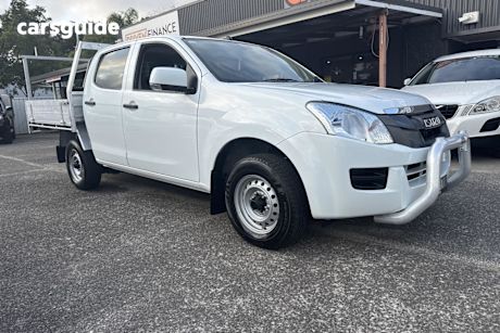 White 2015 Isuzu D-MAX Crew Cab Utility Sx (4X2)