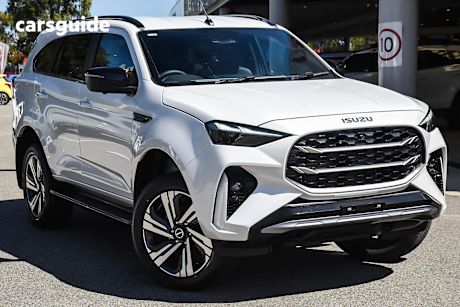 White 2025 Isuzu MU-X SUV LS-T 4X4