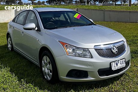Silver 2011 Holden Cruze Sedan Cd