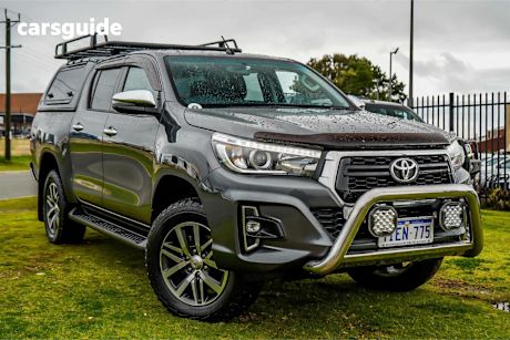 Grey 2018 Toyota Hilux Ute Tray SR5 4X4