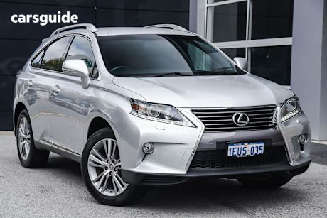 Silver 2015 Lexus RX SUV RX270 F