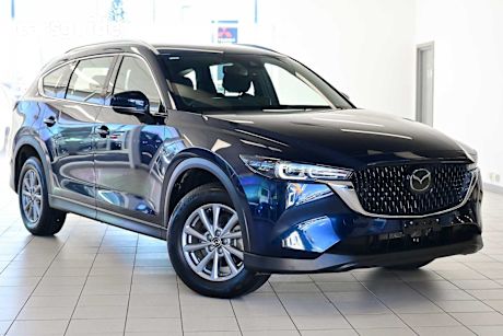 Blue 2023 Mazda CX-8 SUV G25 SPORT F