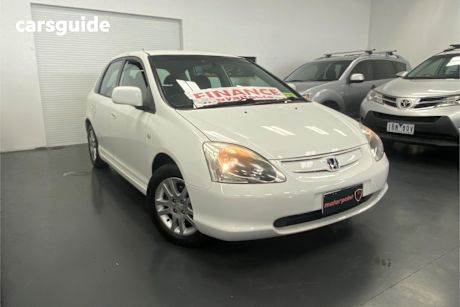 White 2004 Honda Civic Hatch VI