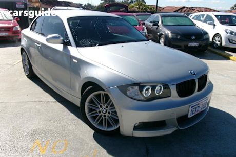 Silver 2008 BMW 125I Coupe