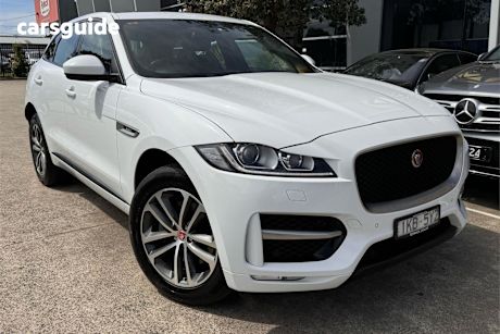 White 2017 Jaguar F-Pace Wagon 30D R-Sport Awd (221Kw)