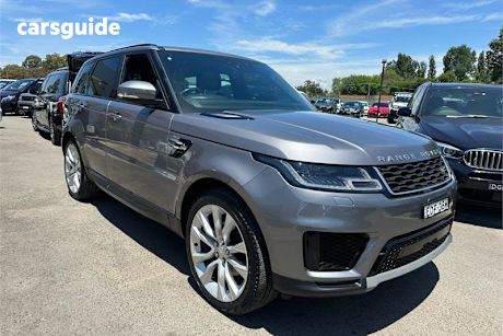 Grey 2019 Land Rover Range Rover Sport Wagon Sdv6 Se (183Kw)