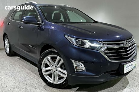 Blue 2019 Holden Equinox SUV LTZ F