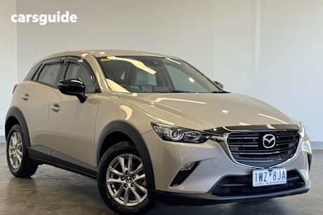 Silver 2022 Mazda CX-3 SUV MAXX SPORT LE F