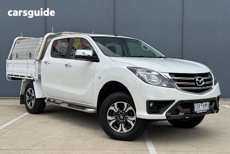 White 2018 Mazda BT-50 Ute Tray XTR HI-RIDER R