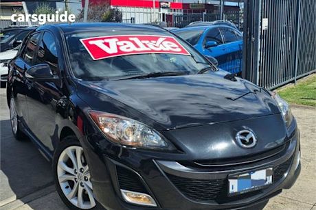 Black 2010 Mazda 3 Hatchback Sp25