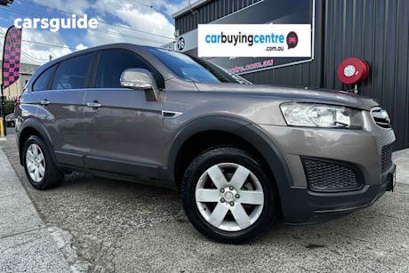 Brown 2015 Holden Captiva Wagon 7 Ls (Fwd)