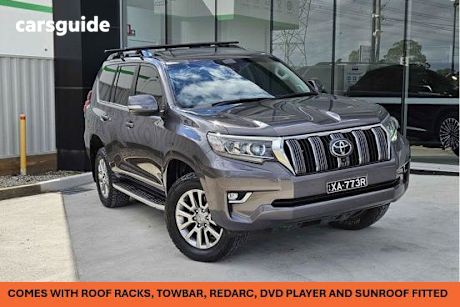 Grey 2020 Toyota Landcruiser Prado SUV KAKADU 4X4