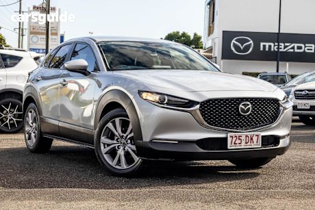 Silver 2021 Mazda CX-30 SUV G20 EVOLVE F