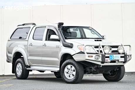 Silver 2008 Toyota Hilux Ute Tray SR5 4X4
