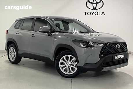 Grey 2024 Toyota Corolla Cross SUV GX F