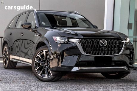 Black 2025 Mazda CX-90 SUV D50E AZAMI 4X4