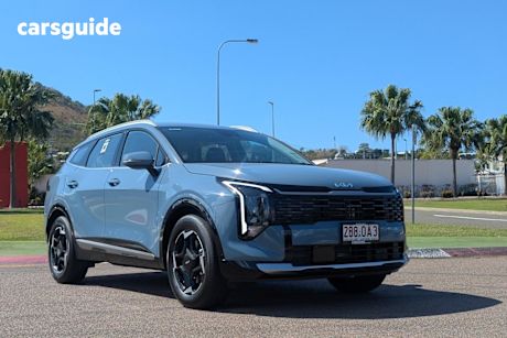 Blue 2025 Kia Sportage Wagon Sx Hev (Fwd)