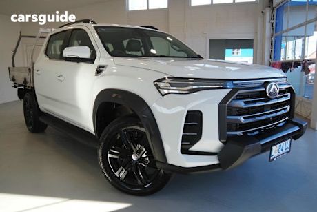 White 2024 LDV T60 Ute Tray MAX LUXE 4X4