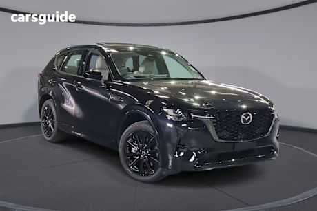 Black 2025 Mazda CX-60 SUV G40E GT 4X4