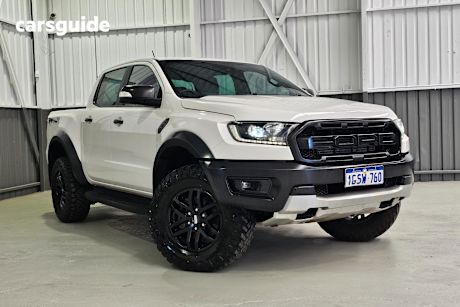White 2019 Ford Ranger Double Cab Pick Up Raptor 2.0 (4X4)