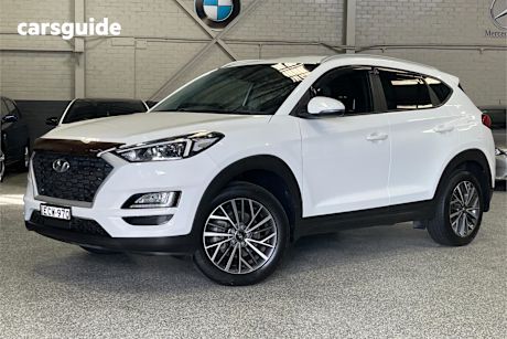 White 2019 Hyundai Tucson Wagon Active X (Fwd)