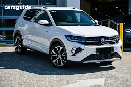 White 2025 Volkswagen T-Cross Wagon 85Tsi R-Line