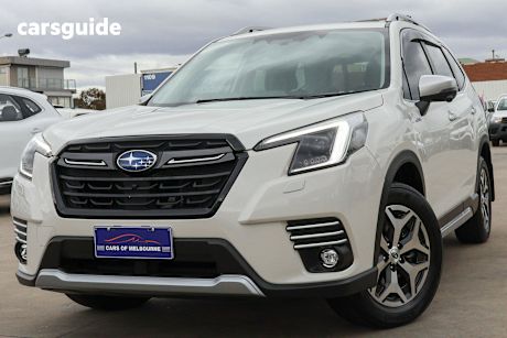 White 2023 Subaru Forester SUV HYBRID L 4WD