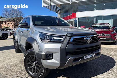 Silver 2024 Toyota Hilux Ute Tray ROGUE 48V 4X4