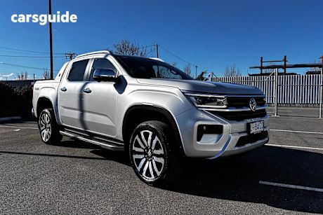 Grey 2023 Volkswagen Amarok Dual Cab Utility Aventura Tsi452 4Motion