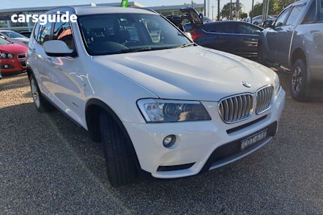 White 2013 BMW X3 Wagon Xdrive 30D