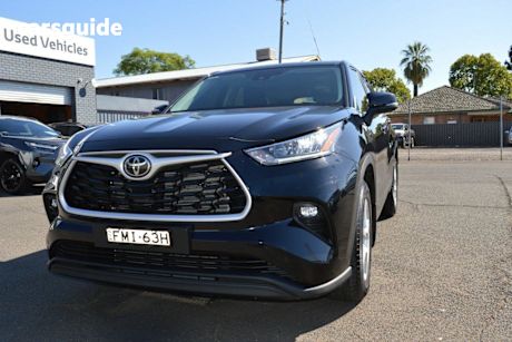 Black 2022 Toyota Kluger Wagon Gx 2Wd