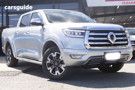 Silver 2021 GWM UTE Ute Tray CANNON-X 4X4
