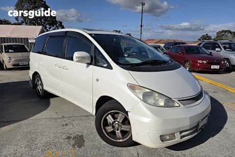 White 2000 Toyota Tarago Wagon Gli