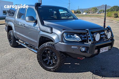 Grey 2019 Volkswagen Amarok Ute Tray TDI580 ULTIMATE 4X4
