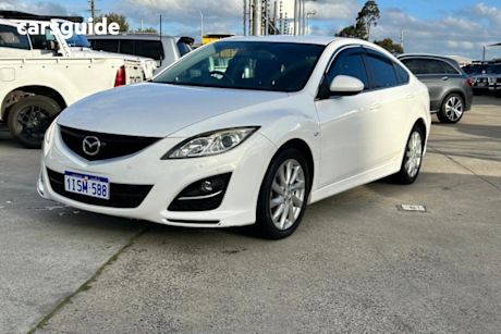 White 2012 Mazda Mazda6 Hatch TOURING F