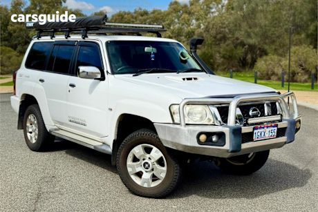 White 2012 Nissan Patrol Wagon St (4X4)