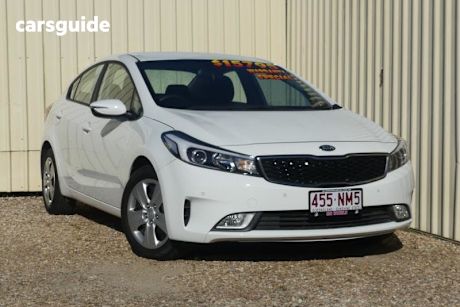 White 2016 Kia Cerato Sedan S F