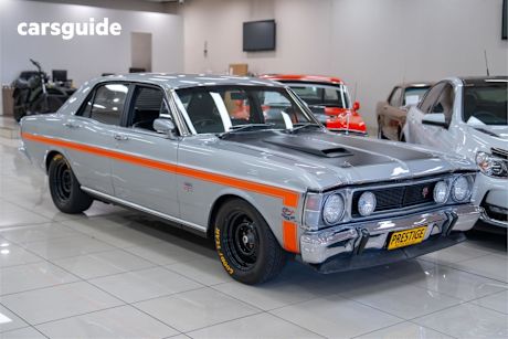 Silver 1969 Ford Falcon Sedan 500