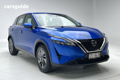 Blue 2022 Nissan Qashqai SUV ST F