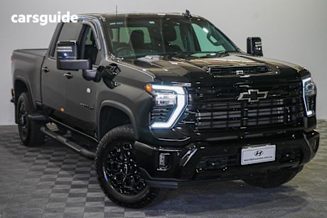Black 2024 Chevrolet Silverado HD Ute Tray LTZ PREMIUM W/TECH PACK 4X4