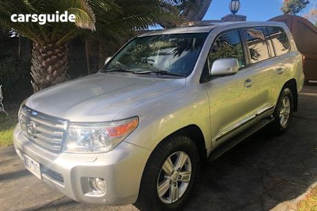 Silver 2013 Toyota Landcruiser Wagon Sahara (4X4)